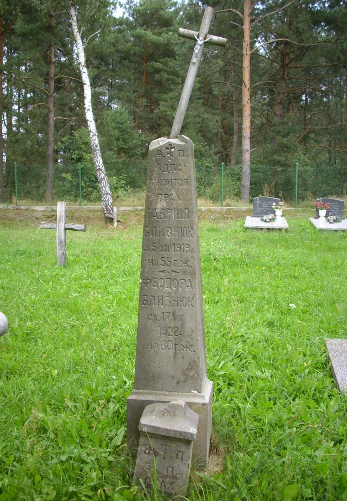 Wikipedia, Files by User:Grzexs, Orthodox cemetery in Lebiedziew, Poland photographs taken on 2009-0