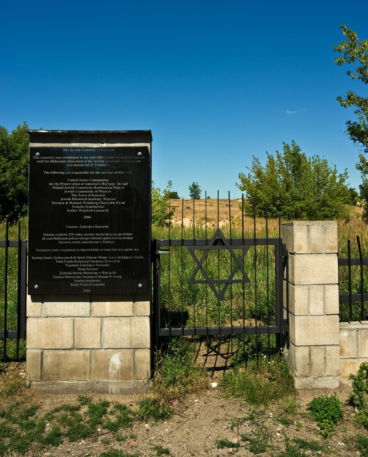 Wikipedia, Jewish cemetery in Karczew, Media with locations, Pages with maps, Panoramio files upload