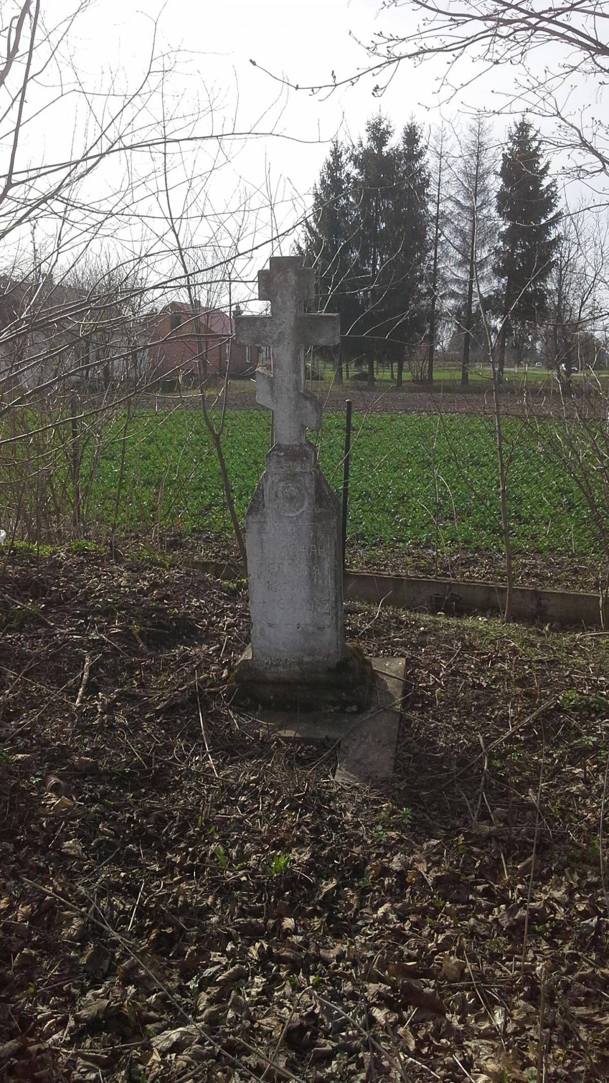 Wikipedia, Orthodox cemetery in Witków, Self-published work