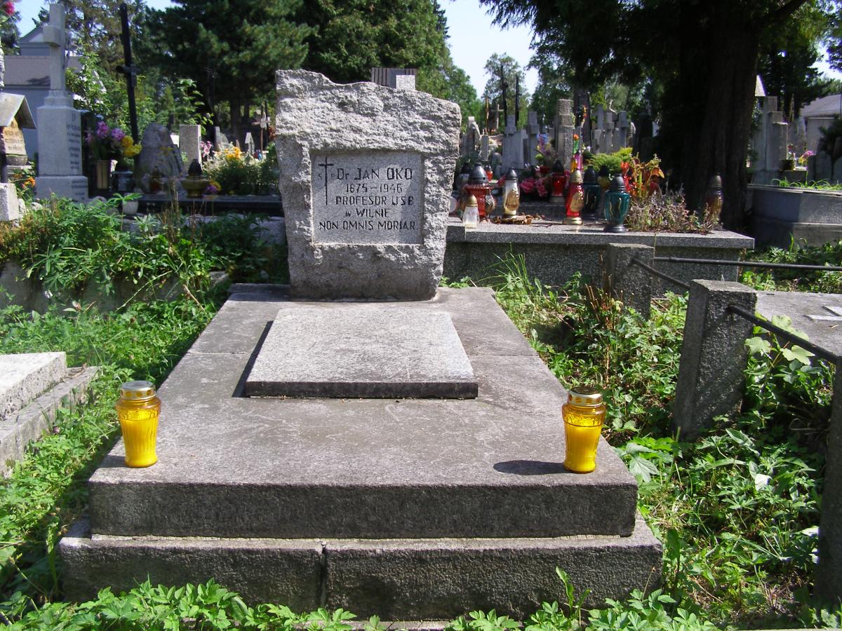 Wikipedia, Gravestones to scientists, Jan Oko, New Cemetery in Zakopane, Self-published work