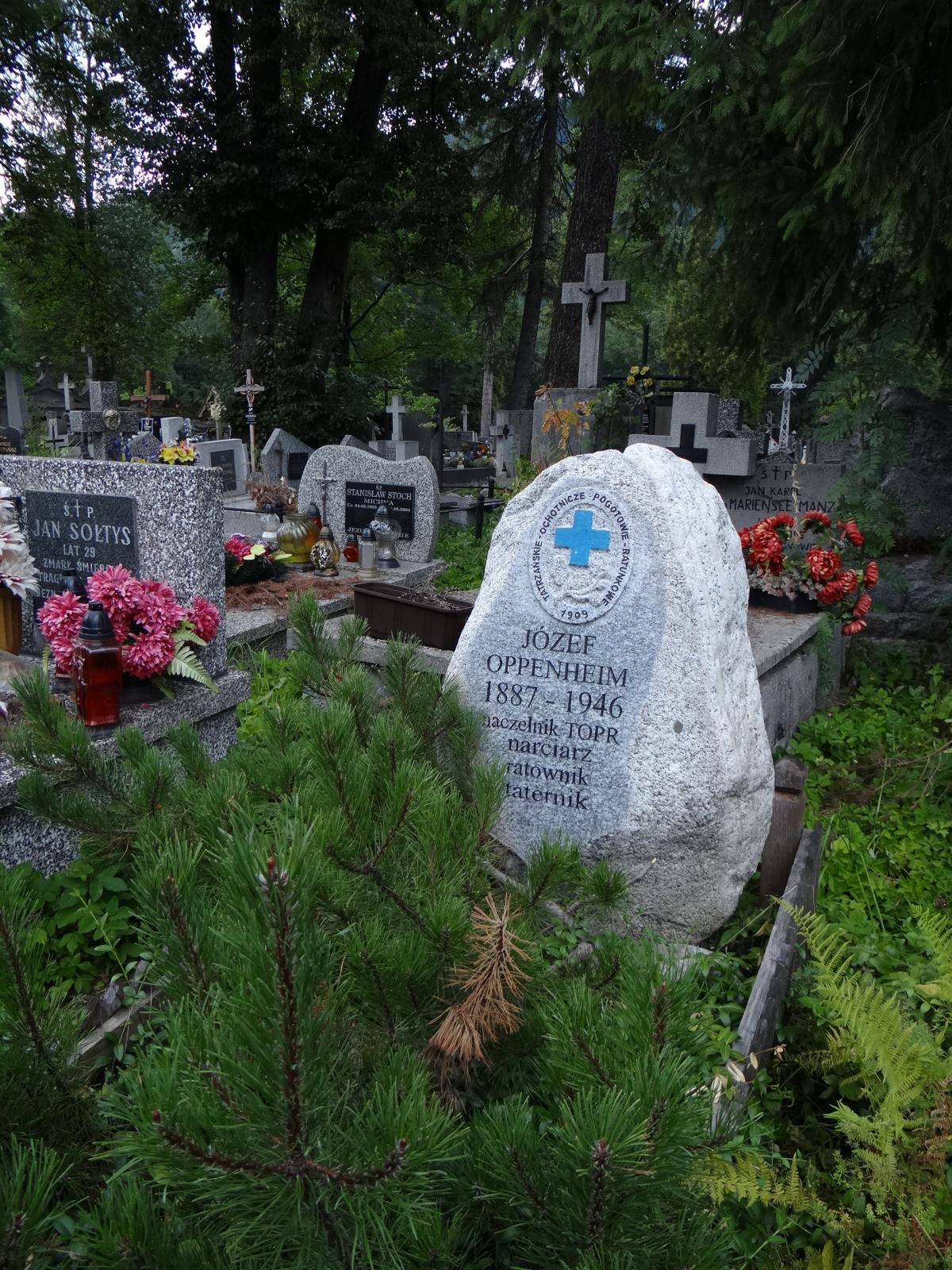 Wikipedia, Józef Oppenheim, New Cemetery in Zakopane, Self-published work