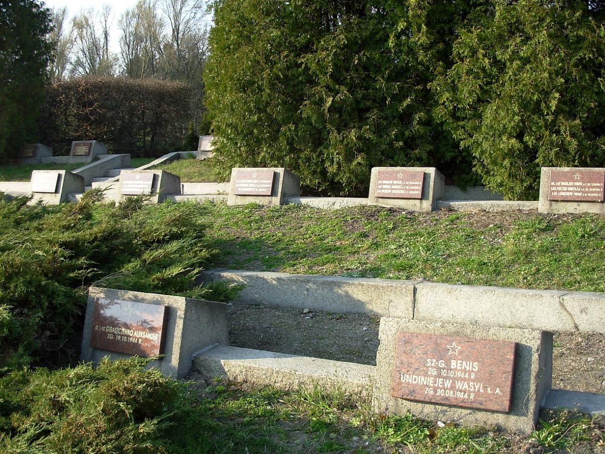 Wikipedia, Self-published work, Soviet military cemetery in Warsaw, Soviet war graves in Poland