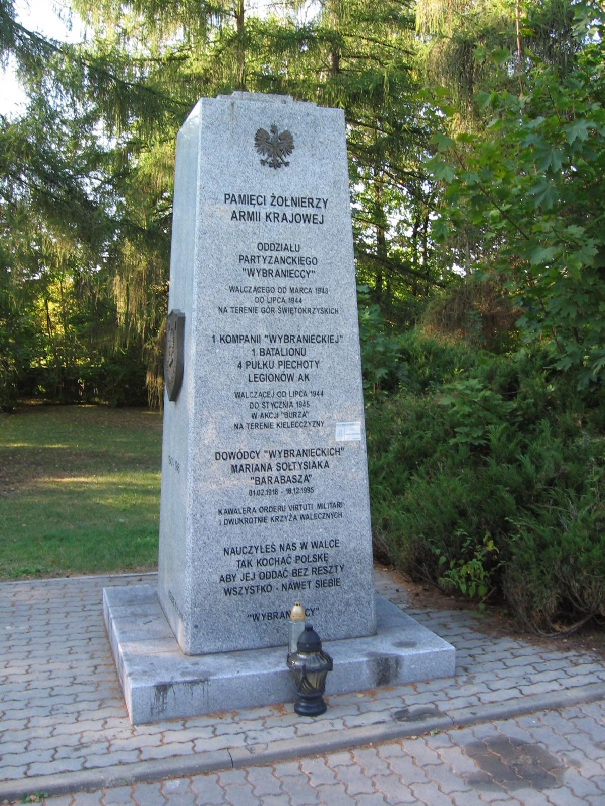 Wikipedia, Partisan Cemetery in Kielce, Self-published work