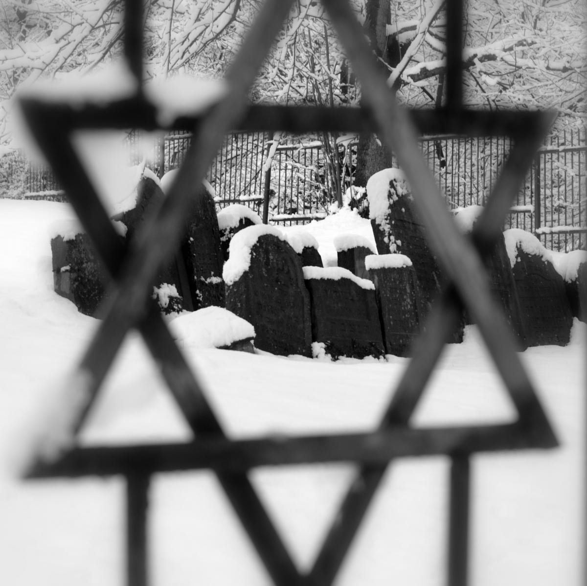 Wikipedia, Black and white photographs of Sanok, New jewish cemetery in Sanok, Photographs taken on 