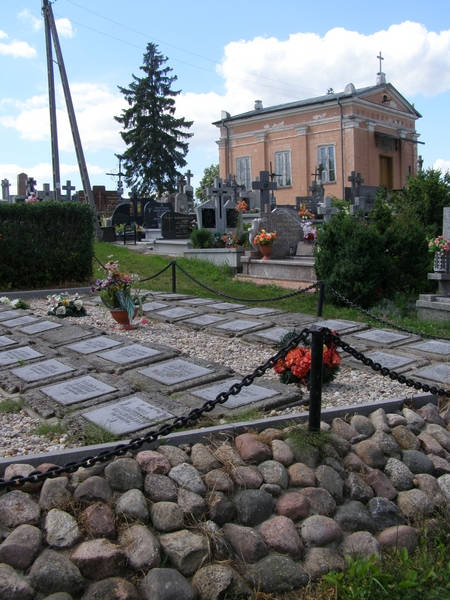 Wikipedia, Cemetery in Grajewo, PD-self, Self-published work