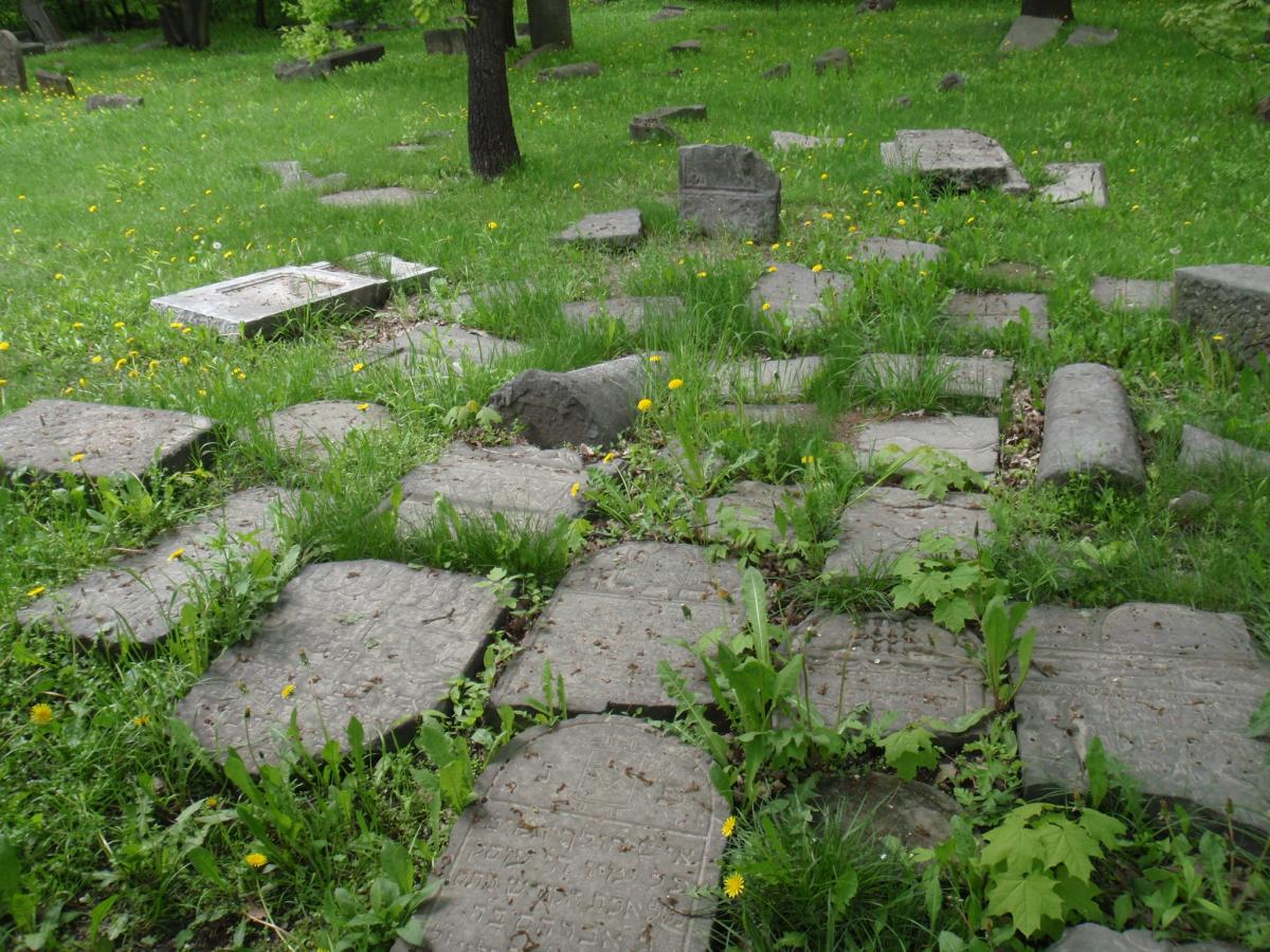 Wikipedia, Jewish cemetery in Grodzisk Mazowiecki, Menorah on Jewish gravestones in Poland, Self-pub