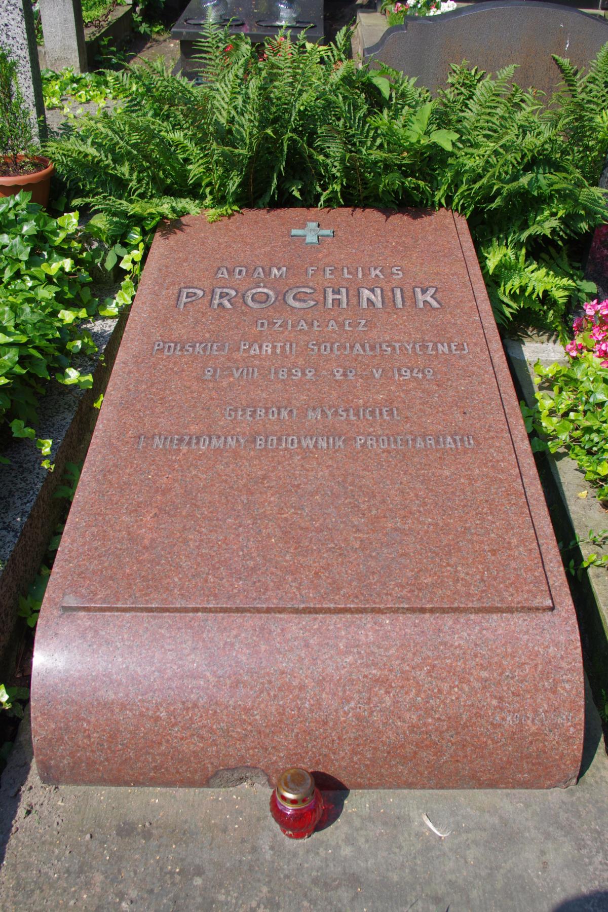Wikipedia, Adam Próchnik, Evangelical-Reformed Cemetery in Warsaw, Self-published work
