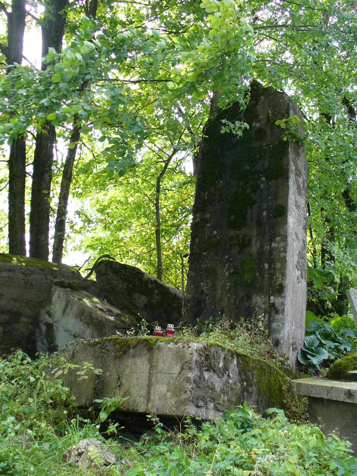 Wikipedia, Molotov Line, Municipal cemetery in Lesko, Self-published work