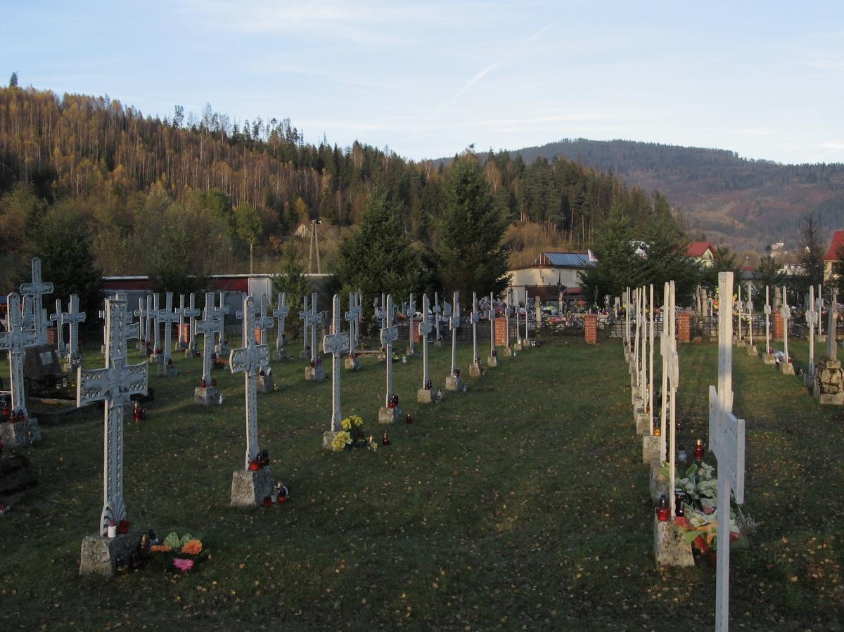 Wikipedia, Cast iron crosses, Cemetery in Rajcza, Self-published work