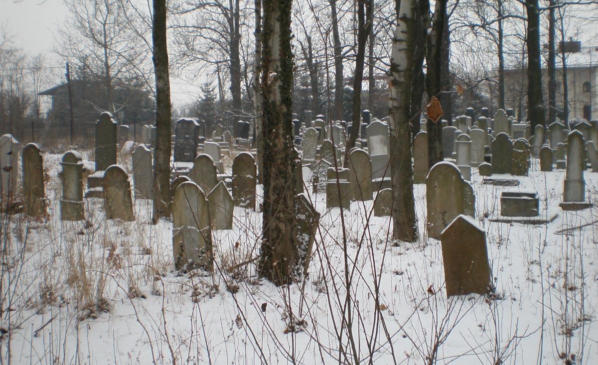 Wikipedia, Jewish cemetery in Andrychów, PD-self, Self-published work