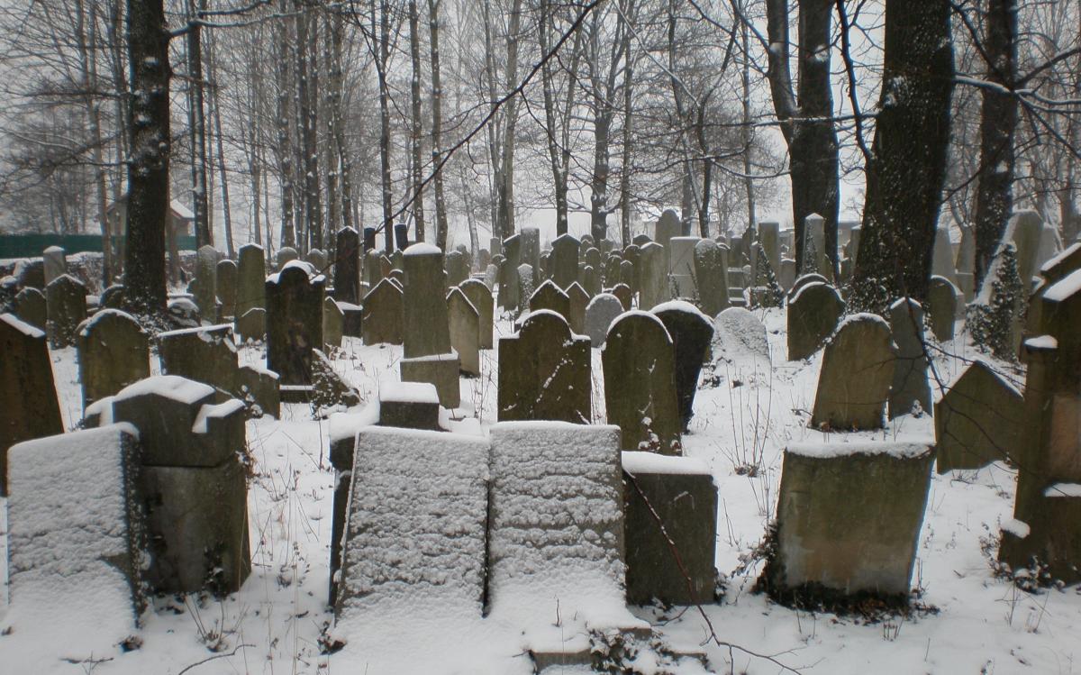 Wikipedia, Jewish cemetery in Andrychów, PD-self, Self-published work