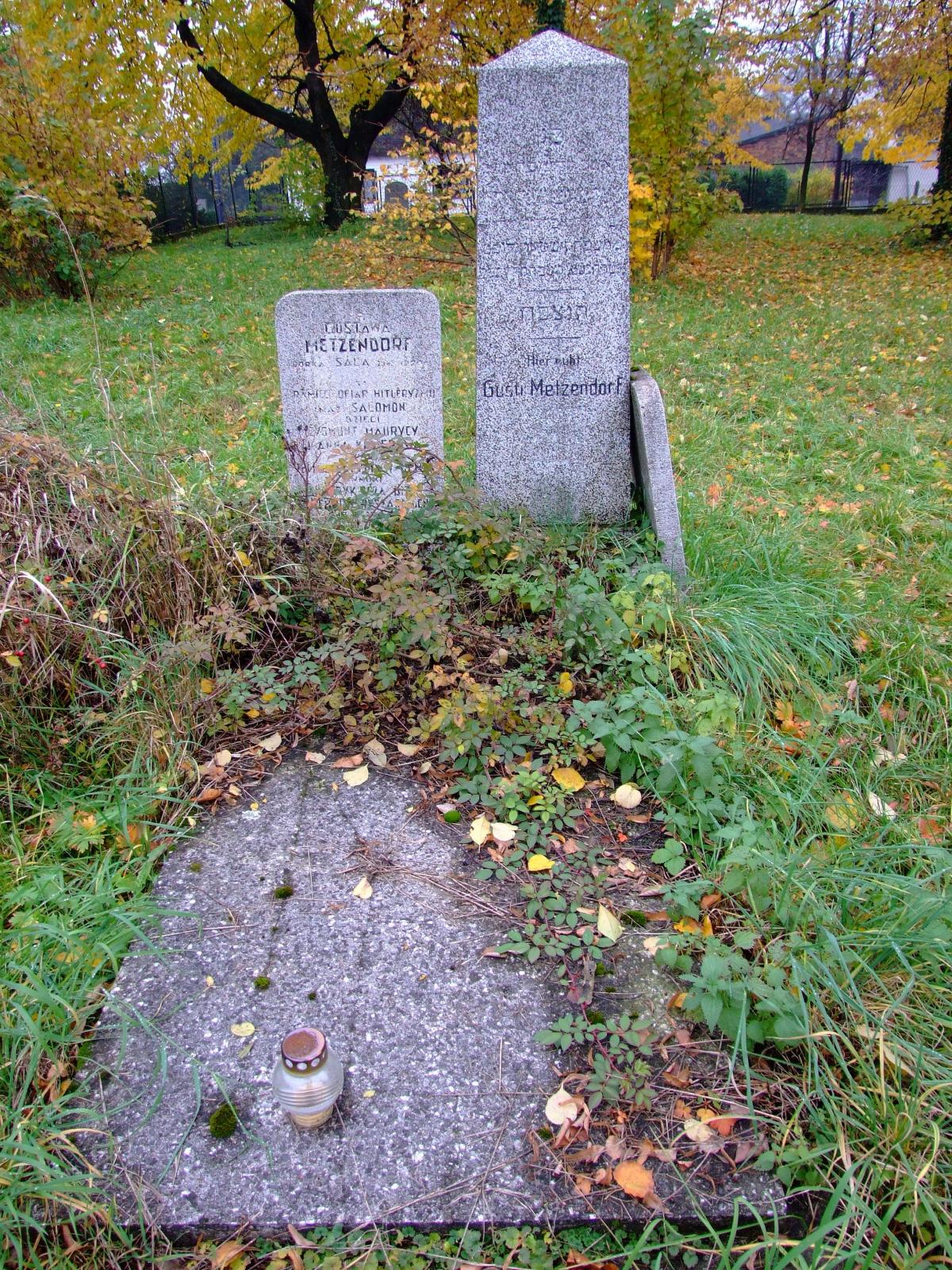 Wikipedia, Jewish cemetery in Wilamowice, Self-published work