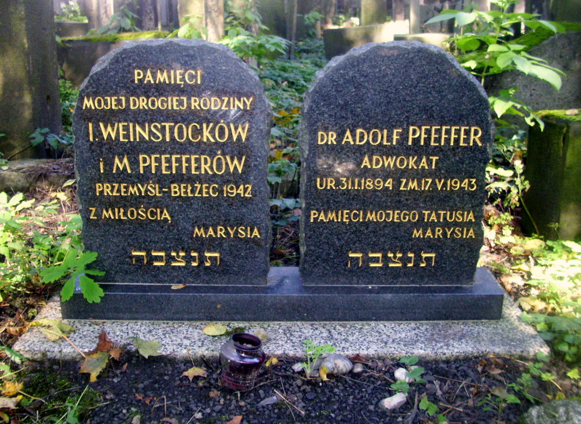 Wikipedia, New Jewish Cemetery in Kraków, Self-published work, Symbolic graves in Poland