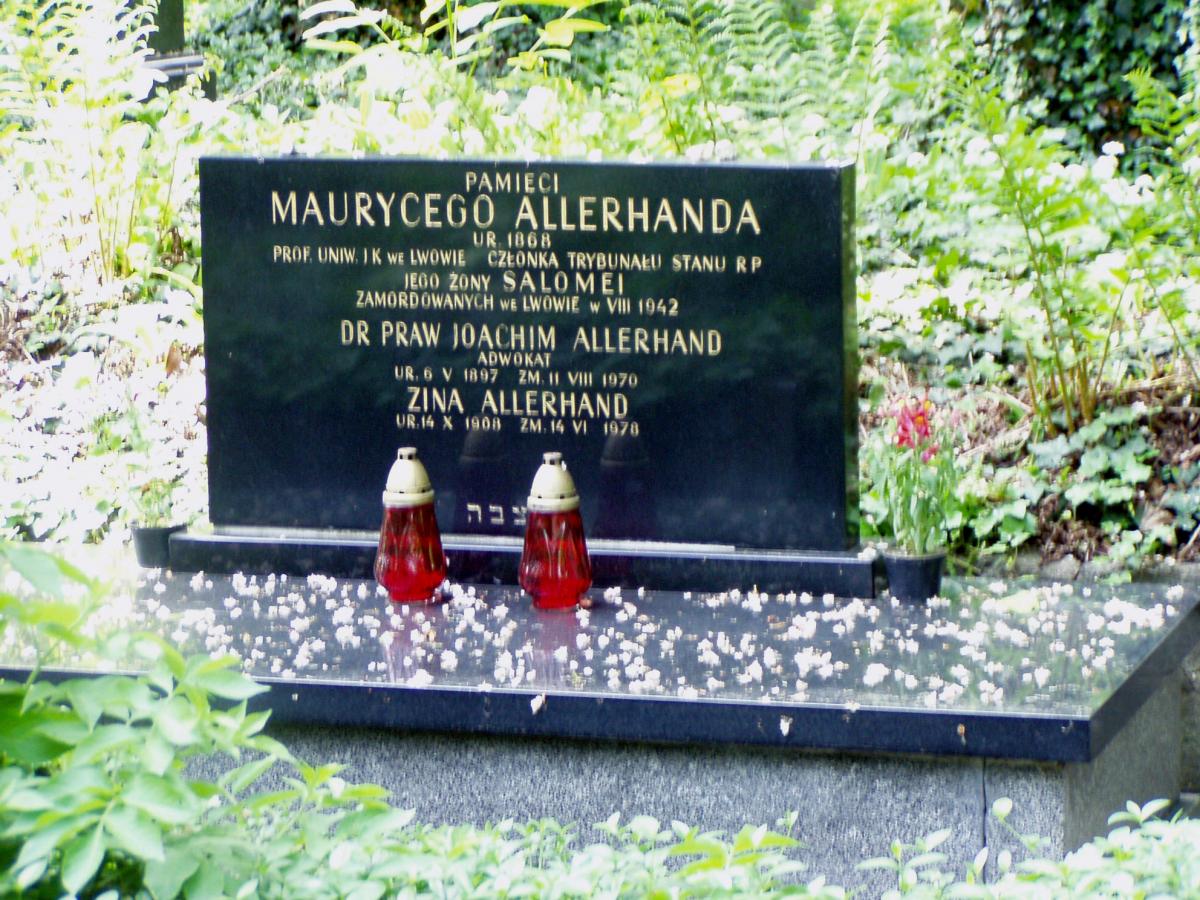 Wikipedia, Jewish grave lanterns, Maurycy Allerhand, New Jewish Cemetery in Kraków, PD-self, Self-pu