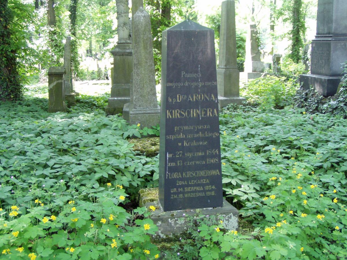 Wikipedia, Aron Kirschner, New Jewish Cemetery in Kraków, PD-self, Self-published work