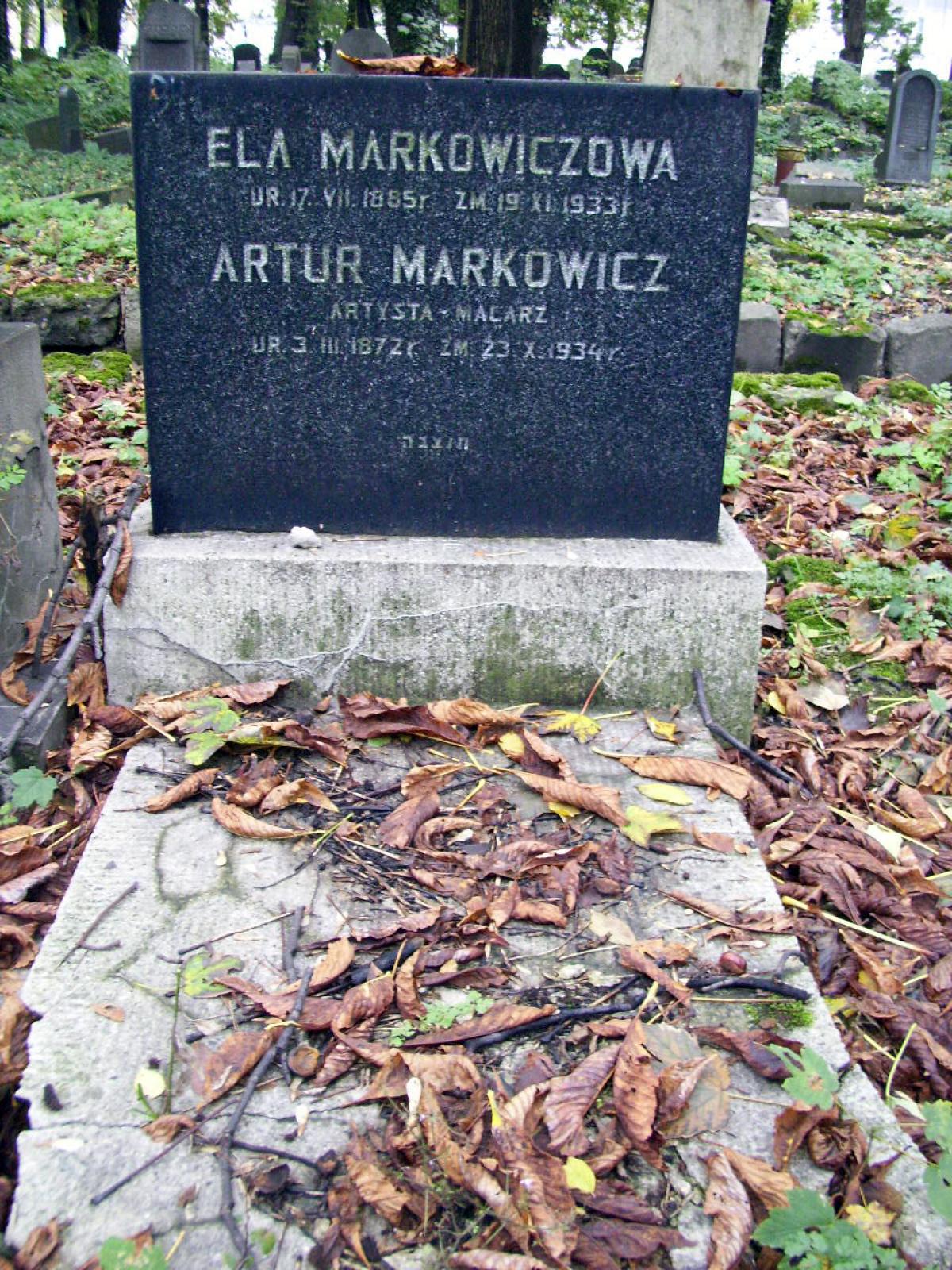 Wikipedia, Artur Markowicz, New Jewish Cemetery in Kraków, Self-published work