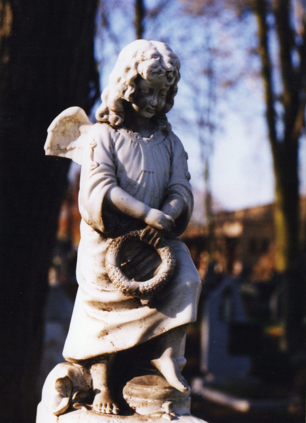Wikipedia, 1993 in Poland, Cemetery in Witkowo, Self-published work, Statues of angels