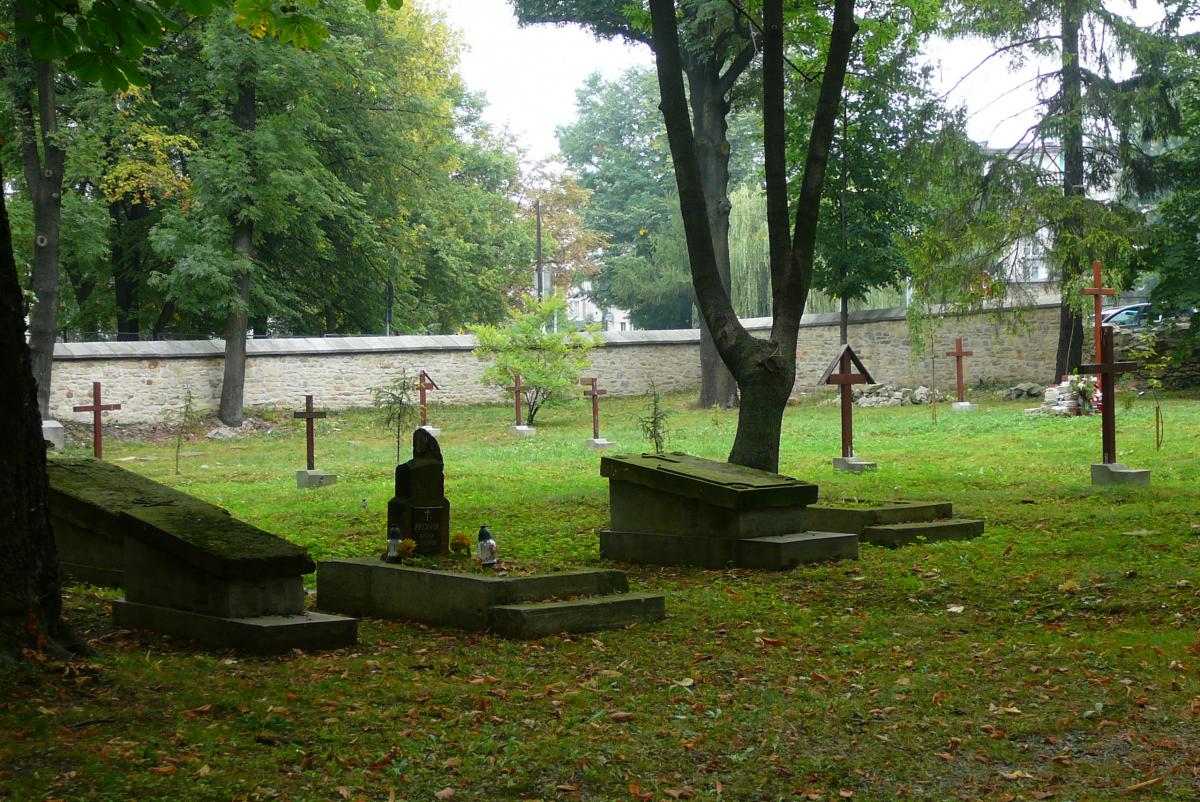 Wikipedia, Old Christian Cemetery in Olkusz, Self-published work
