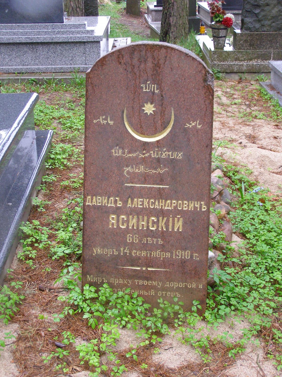 Wikipedia, 20th-century gravestones, Arabic inscriptions, Gravestones in Podlaskie Voivodeship, Musl
