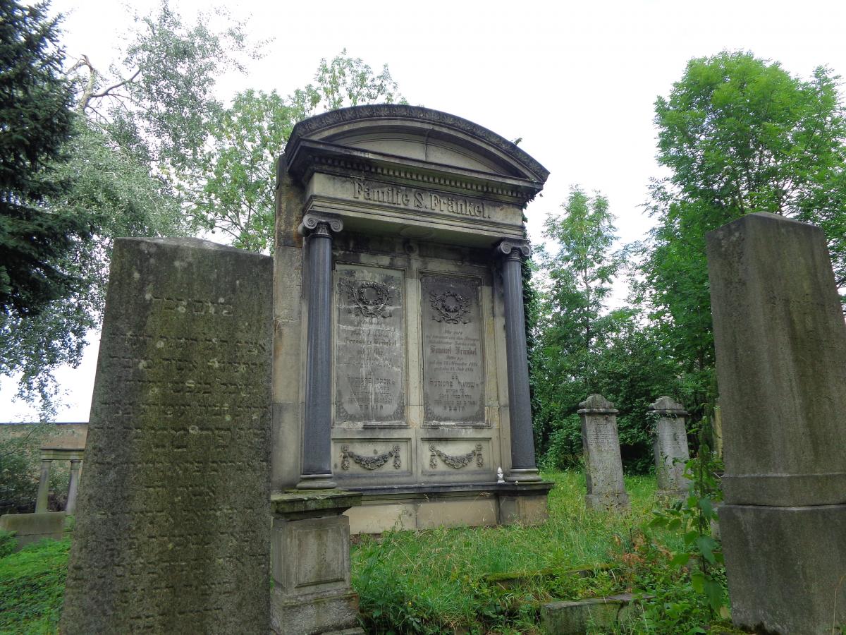 Wikipedia, 2018 in Prudnik, Jewish cemetery in Prudnik, Samuel Frnkel, Self-published work