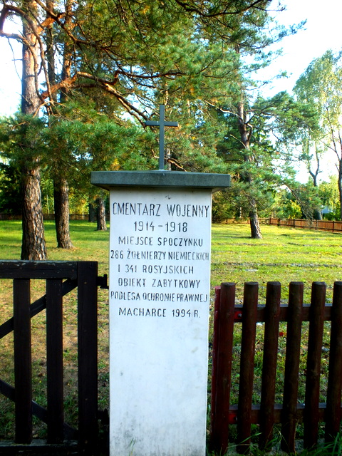 Wikipedia, Self-published work, World War I Cemetery in Macharce