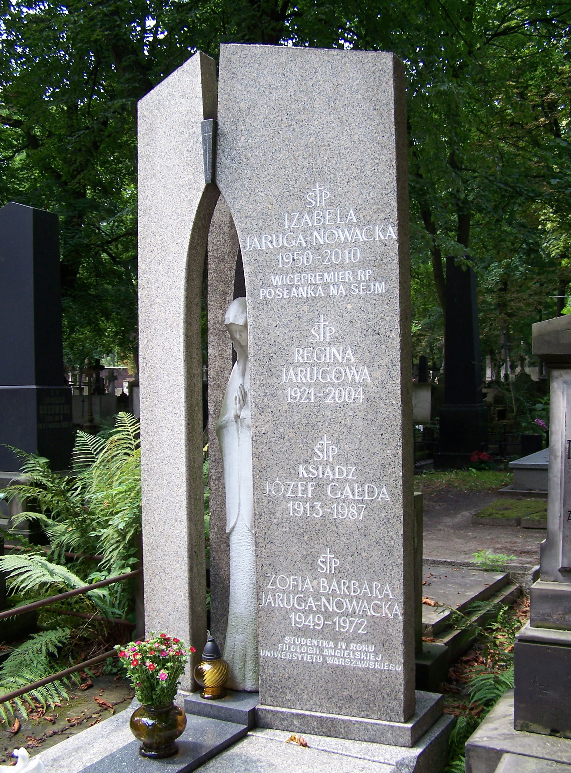Wikipedia, Izabela Jaruga-Nowacka, Powzki Cemetery - J, Self-published work