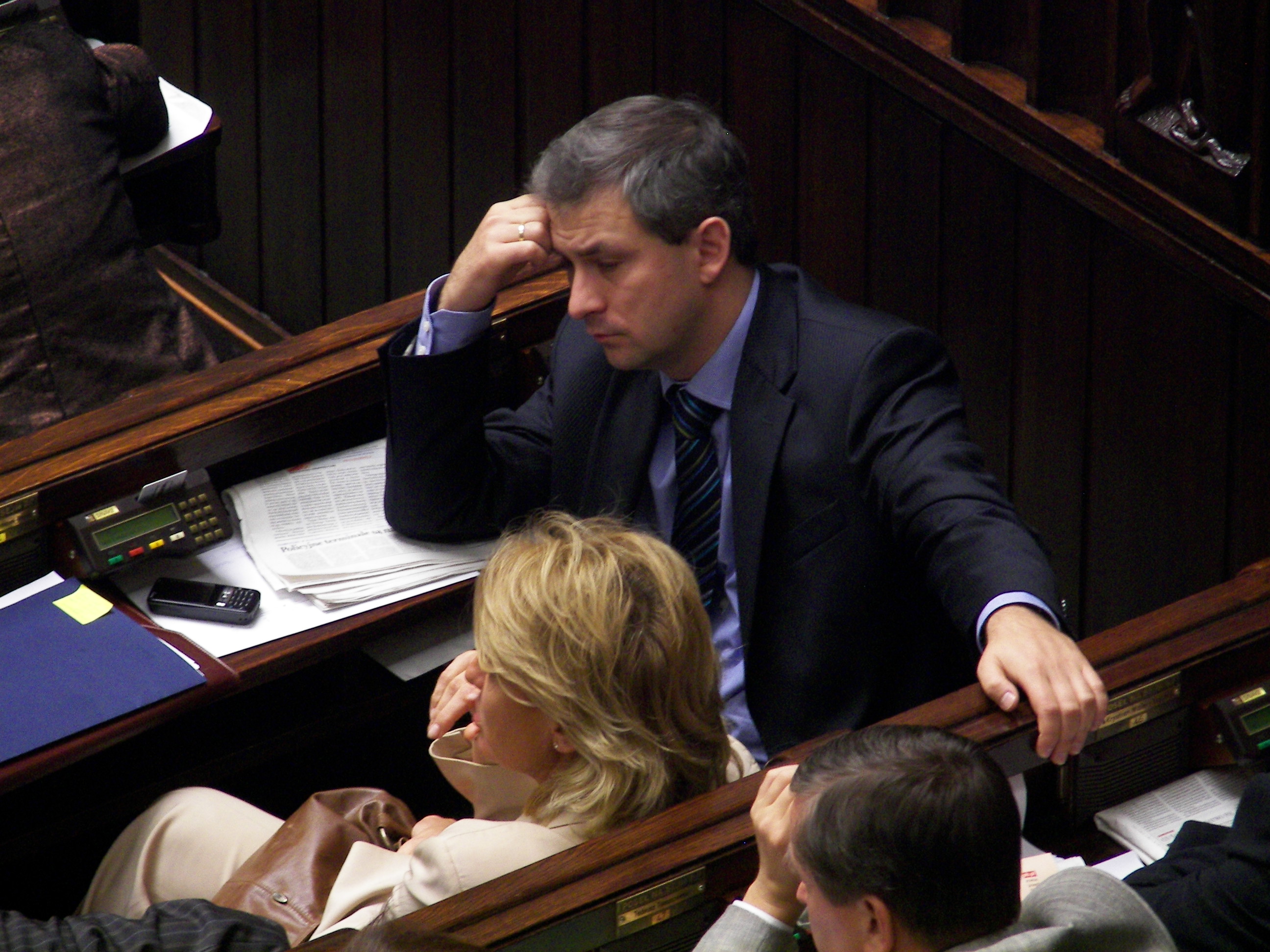 Wikipedia, 7 wrze�nia 2007 Skr�cenie kadencji Sejmu RP, Grzegorz Napieralski, Jolanta Szymanek-Deres