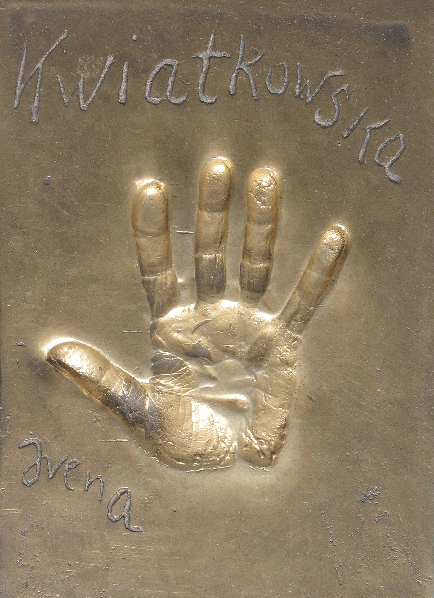 Wikipedia, Aleja Gwiazd in Mi�dzyzdroje, Irena Kwiatkowska, Photographs by Jaros�aw Pijarowski, Self