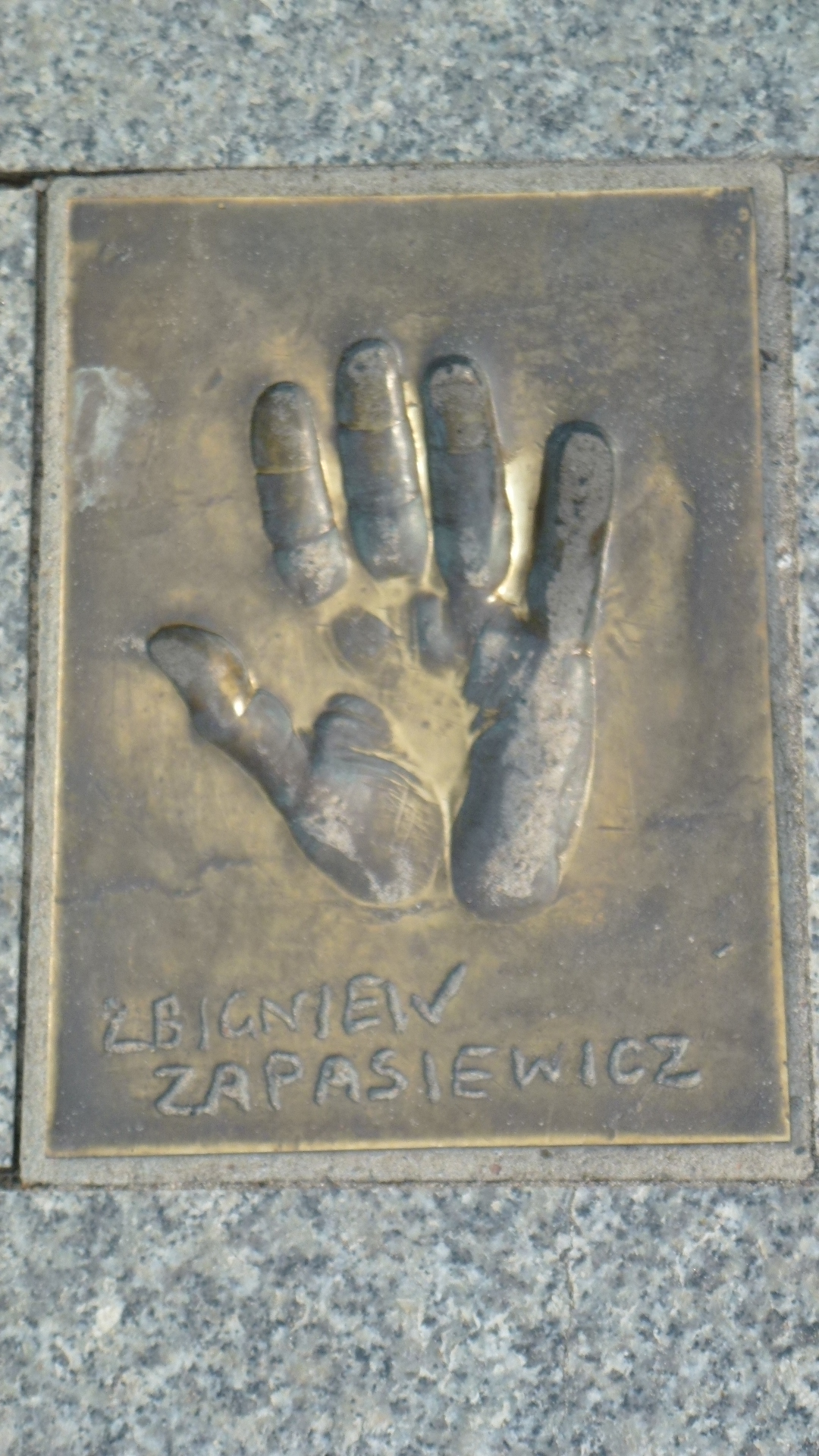 Wikipedia, Aleja Gwiazd in Midzyzdroje, Self-published work, Zbigniew Zapasiewicz