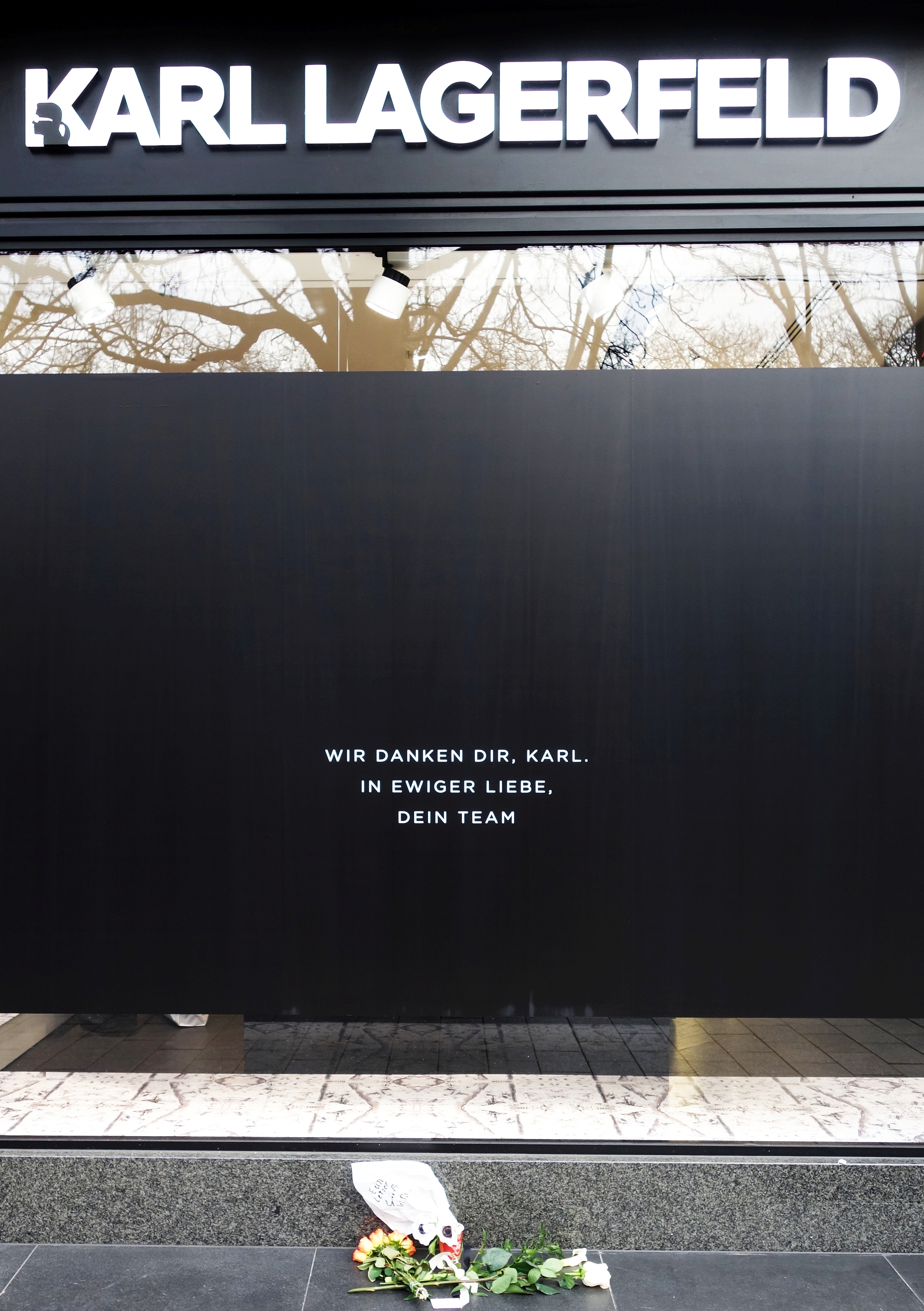 Wikipedia, 2019 in Dsseldorf, Clothing shop windows in Dsseldorf, Karl Lagerfeld, K-Galerie, PD-u