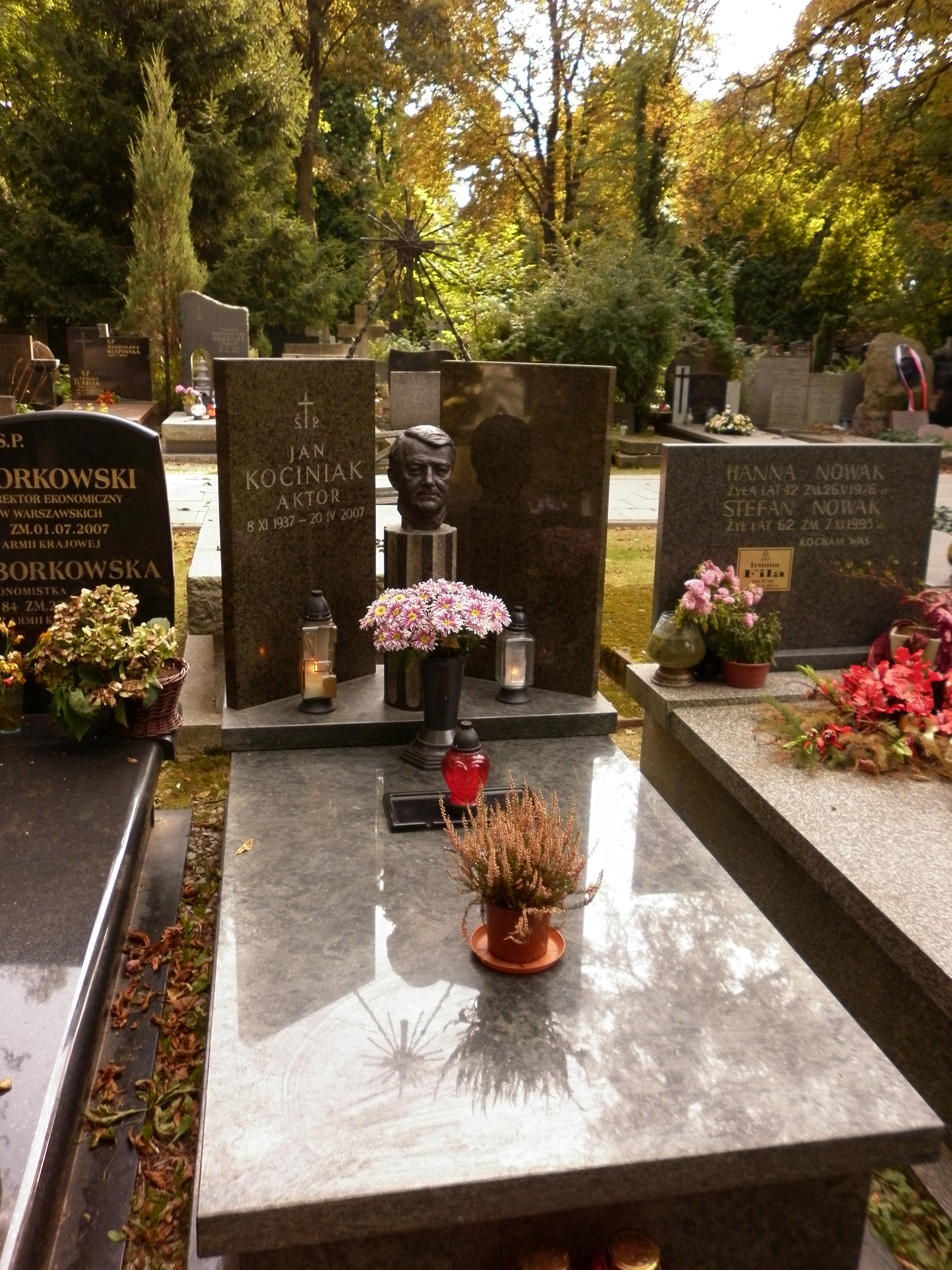 Wikipedia, Jan Kociniak, Self-published work, Warsaw Military Cemetery - K
