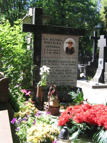 Wikipedia, Hanka Bielicka, Powzki Cemetery - B, Self-published work