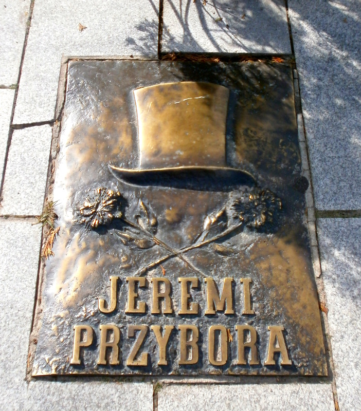 Wikipedia, Aleja Gwiazd in Midzyzdroje, FoP-Poland, Jeremi Przybora, Self-published work