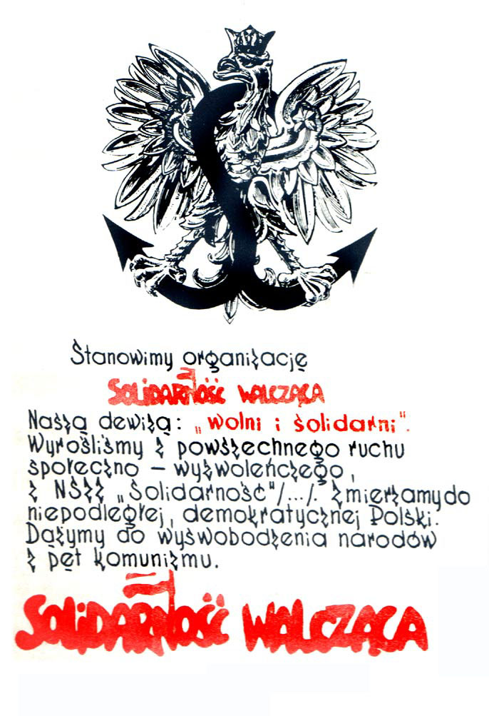 Wikipedia, Copyrighted free use, Items with OTRS permission confirmed, Kornel Morawiecki, Kotwica sy