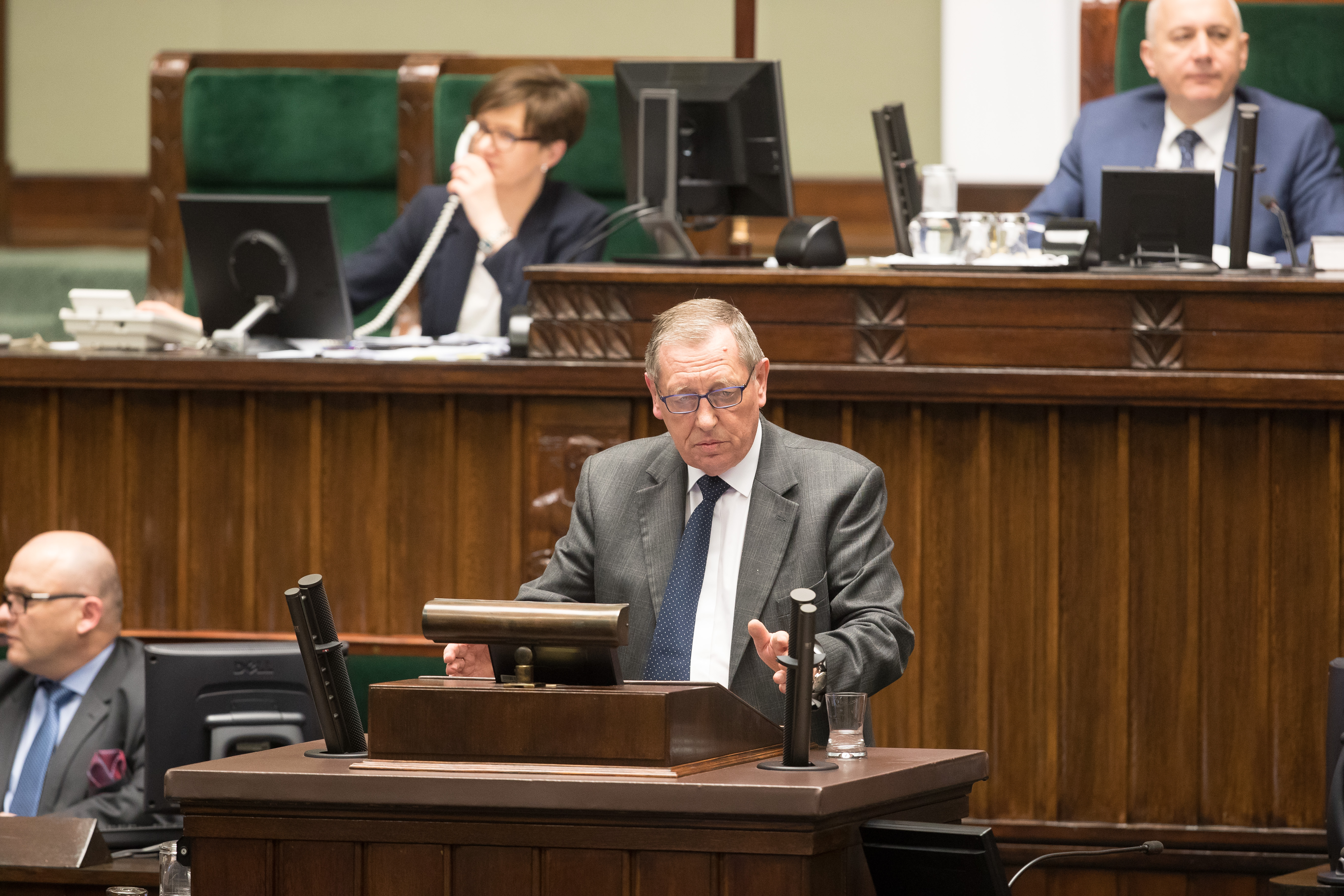 Wikipedia, Flickr images reviewed by FlickreviewR 2, Jan Szyszko, Sessions chamber in Sejm