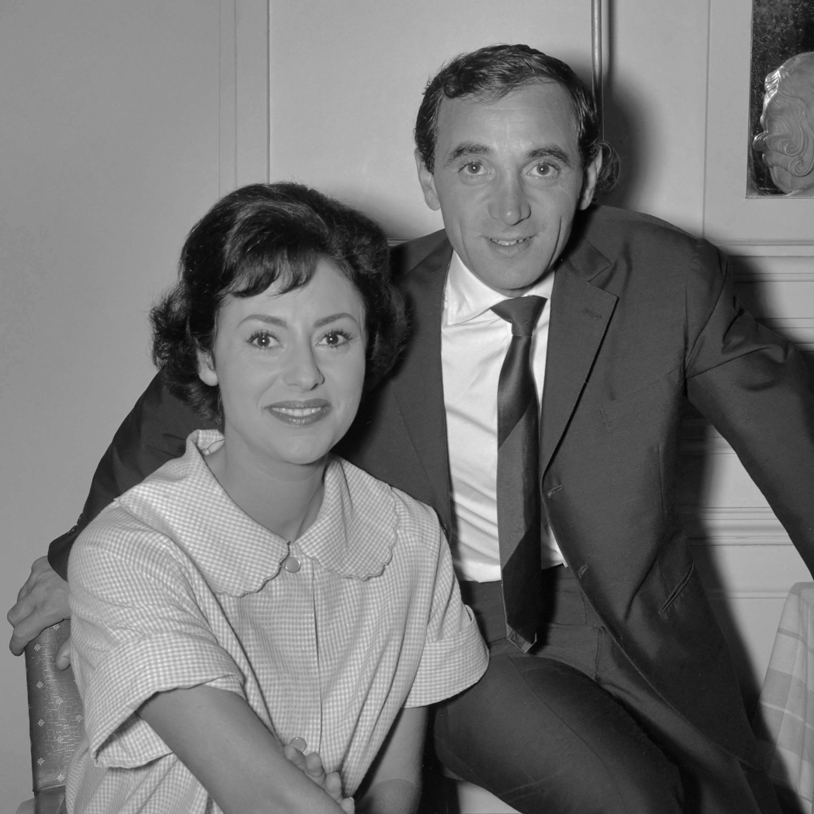 Wikipedia, Caterina Valente, Charles Aznavour, Grand Gala du Disque, Images from Anefo, Images from 