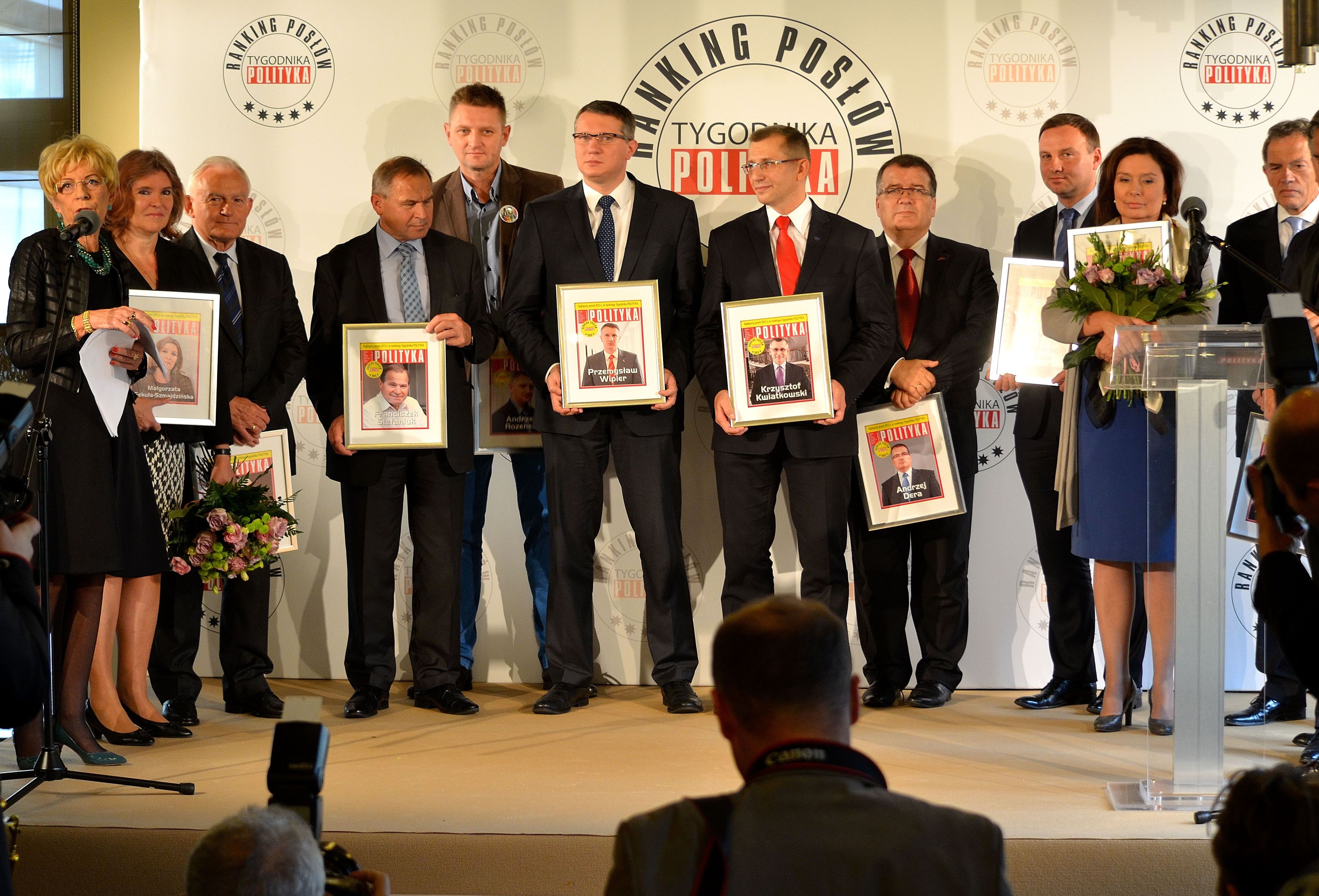 Wikipedia, Andrzej Dera, Andrzej Duda in 2013, Andrzej Rozenek, Dariusz Rosati, Franciszek Stefaniuk